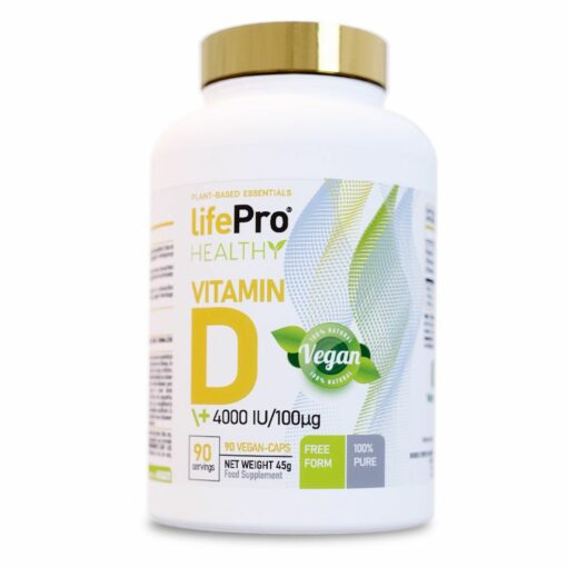 Life Pro Vegan Vitamin D 4000ui 90 Vegancaps