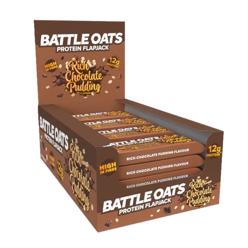 Battle Bites Flap Jack 12*80g Choco