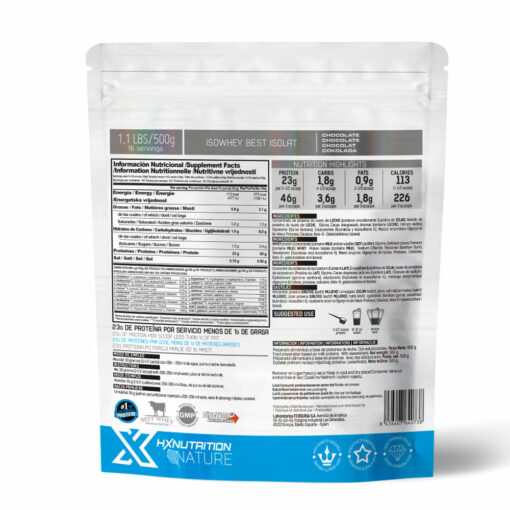 HX Nature ISO Whey 500g 2